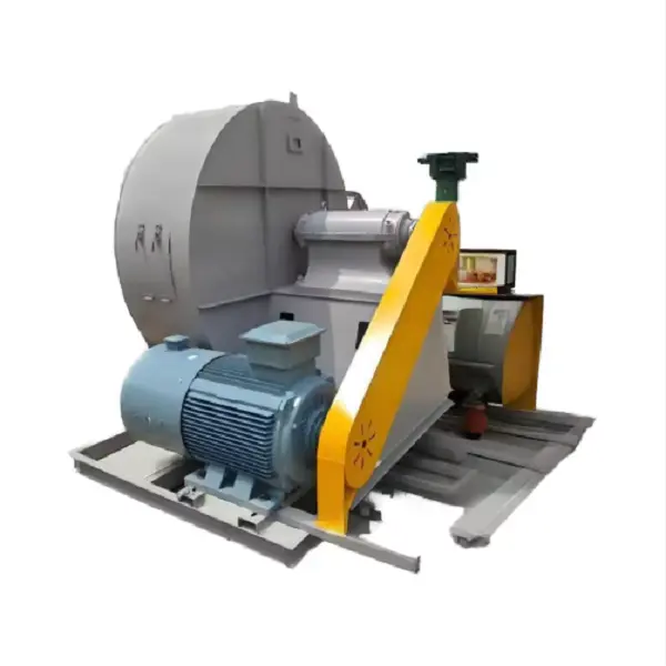 مروحة السحب المستحثة في محطة توليد الكهرباء